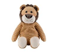 Warmies® Pure Löwe - Cojín térmico (relleno de lavanda, 33 cm, 550 g), color marrón