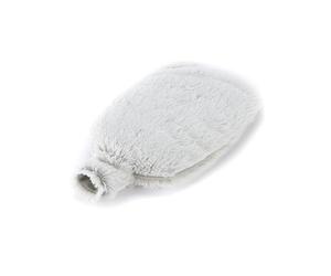 Warmies Saco de Granos para Microondas, Almohadilla de calor con Aroma de Lavanda Francesa, Almohadilla Térmica para Frio o Calor, Color Gris Malvavisco