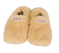 Warmies Slippies Crema (Tamaño 36-40)