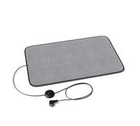 WARMON Heated Mobile Mat - Alfombrilla calefactora portátil con enchufe e interruptor de pie, IP67, interior para el hogar y la oficina