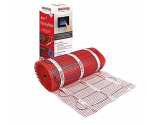 Warmup Calefacción Suelo Radiante Stickymat 150W/M ² Calentador Eléctrico Felpudo 1M ²a 15m ² - 3.5m²