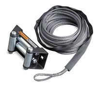 WARN 72128 - Kit de Repuesto de Cuerda sintética (3/16 x 50 m), Color Negro, Talla única