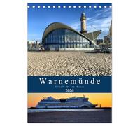 Warnemünde Urlaub für zu Hause (Tischkalender 2026 DIN A5 hoch), CALVENDO Monatskalender: Warnemünde, der Kalender der den Urlaub mit nach Hause bringt.