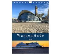 Warnemünde Urlaub für zu Hause (Wandkalender 2026 DIN A4 hoch), CALVENDO Monatskalender: Warnemünde, der Kalender der den Urlaub mit nach Hause bringt.