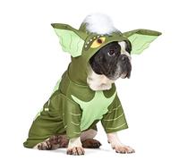 Warner Bros Disfraz de Halloween de los Gremlins de Terror para Perros con Capucha - Talla S | Disfraces de Perro, Lindos Disfraces de Miedo para Mascotas | Productos con Licencia Oficial, Verde