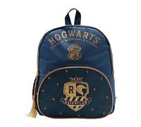 Warner Bros Harry Potter Alumni Backpack - Official Hogwarts School Bag with House Crest & Tassel Zip - Kids & Teens Rucksack