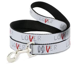 Warner Bros. Horror Movies - Correa para Mascotas, Correa para Perro, capítulo Dos, Cita para Amantes del Perdedor, 4 pies de Largo y 1.5 Pulgadas de Ancho