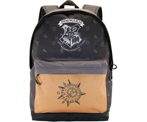 Warner Bros. Mochila 'Harry Potter Hogwarts-FAN HS' cognac / negro One Size cognac / negro