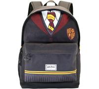 Harry Potter Uniform-Mochila ECO 2.0, Negro, 32 x 44 cm, Capacidad 22.5 L