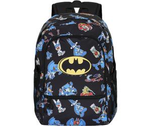 Warner Bros. Mochila 'Looney Tunes Batman Comic-Fan Fight 2.0' azul claro / amarillo / rojo / negro One Size azul claro / amarillo / rojo / negro