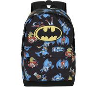 Warner Bros. Mochila 'Looney Tunes Batman Tunes' azul / amarillo / rojo / negro One Size azul / amarillo / rojo / negro