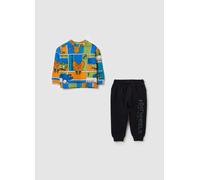 WARNER BROS, Pack Jogging De Algodón Orgánico Estampado Batwheels, Niño, Azul/naranja, Talla: 9-12