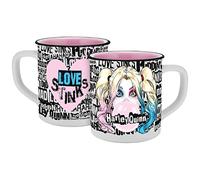 Warner Brothers Batman Taza DC Harley Quinn esmalte efecto 400 ml