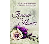 Warner Press Bulletin-Funeral-Forever In Our Hearts - Lote de 10 boletines