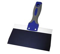 Warner ProGrip 10871 - Cuchillo de cinta para paneles de yeso de acero azul de 8 pulgadas, mango de agarre suave, 10871