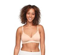 Warner's Blissful Benefits Super Soft Wireless Lightly Lined Comfort Bra Rm1691w Sujetador para Camiseta, Opaco, Butterscotch, 100C para Mujer