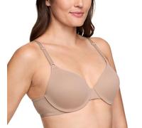 Warner's Brasier con Aros de Cobertura Completa para Mujer, Opaco, Almendra Tostada, 36D