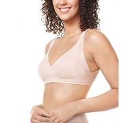 Warner'S Sujetador sin Efectos Secundarios para Mujer, sin Aros, Contorno de Ajuste fácil, tamaño fácil - Rosa - Medium