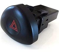 Warning Botón negro compatible con Renault Clio 2 luces de advertencia interruptor @Pro-Plip