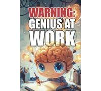 "Warning: Genius at Work" - Notebook With Saying on Cover - The Ultimate Organizer, Planner & Gift!: Inject a burst of humor into your daily routine ... versatile notebook "Warning: Genius at Work".