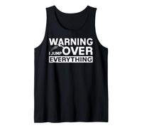 Warning I Jump Over Everything Camiseta sin Mangas