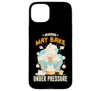 WARNING MAY BAKE UNDER PRESSURE Carcasa para iPhone 15 Plus