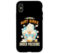WARNING MAY BAKE UNDER PRESSURE Carcasa para iPhone X/XS