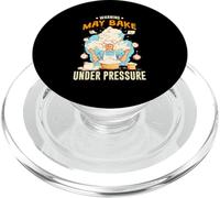 WARNING MAY BAKE UNDER PRESSURE PopSockets PopGrip para MagSafe
