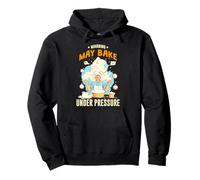 WARNING MAY BAKE UNDER PRESSURE Sudadera con Capucha