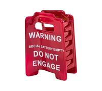 Warning Sign Hair Barrette, Acrylic Funny Clip, 3 Inches Strong Hold Claw Clips with Secure Grip, Barrette with, Hair Styling Accessory Unique Design, Fashion Hairs Clip for Women