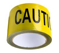 Warning Tape - Hazard Tape | Warning Safety Tapes For Floor Marking | Marking Stripe Adhesive | Yellow And Black Caution Fl0or Tapes For Hazardous Areas Construction Sites Equipment Pipes Walls Floor