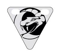 Warning Triangle for Bikes - Reflective Visibility Enhancer | Sturdy Weather-Resistant Reflector Sign, Universal Fit for Rear Mounting, Improves Rider Safety and Signal Clarity for Night Rides, Long