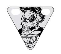 Warning Triangle for Bikes - Reflective Visibility Enhancer | Sturdy Weather-Resistant Reflector Sign, Universal Fit for Rear Mounting, Improves Rider Safety and Signal Clarity for Night Rides, Long