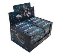 WarnLight 3.0 GEO - Luz Emergencia con Geolocalización para Coche Homologada DGT 3.0 (Obligatoria), Baliza V16 con GPS y Datos Incluídos hasta 2038, Base Imantada, IP54 (12 uds. (con expositor))