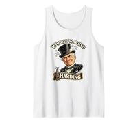 Warren Harding Wobbly Warren Sátira Presidencial Camiseta sin Mangas