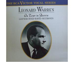 WARREN LEONARD (baritono) - Leonard Warren - On Tour In Russia