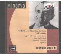 Warren - Leonard Warren: His First Live Sessions