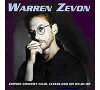 Warren Zevon - Empire Concert Club, Cleveland OH 05-01-92