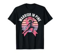 Warrior in Pink Breast Cancer - Luchador de Cinta para concienciar sobre el cáncer de m Camiseta