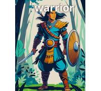 warrior: livro para colorir