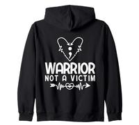 Warrior Not A Victim Sudadera con Capucha