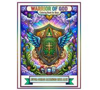 Warrior of God Coloring Book for Boys: Bold and Easy Armor of God and Bible Heroes Coloring Pages | Strength, Courage, and Faith Scripture Activities for Christian Kids Ages 4-8, 8-12