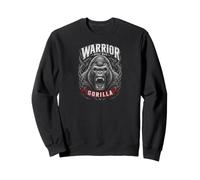 Warrior Silverback Gorilla Jungle King Graphic Sudadera