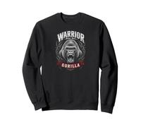 Warrior Silverback Gorilla Jungle King Graphic Sudadera