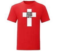 Warrior Soul Drugs God and The Republic Red Mens tee Shirt