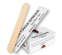 WARRIOR® STERILE Depresores linguales de madera desechables esterilizados con gas EO (paquete de 100)