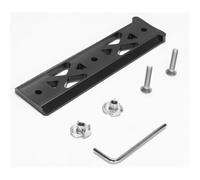 Warrior Tripods Placa Arca de acción de perno de precisión de 5.5 pulgadas, montaje universal para trípode de rifle, perfil bajo, aluminio aeronáutico, cola de milano Arca-Swiss, caza de depredadores