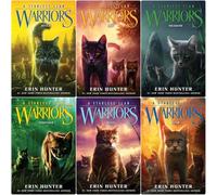 Warriors: A Starless Clan Series - Juego de colección de 6 libros (libro 1 a 6) edición de tapa blanda - Un nuevo capítulo en la saga de los guerreros