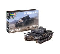 Warriors Of The World Tanks : Pz.kpfw. III Ausf.l 1:72 Plástico Model Kit Revell