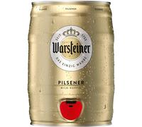 Warsteiner Pils - Barril de cervesa, 5 litros, no retornable